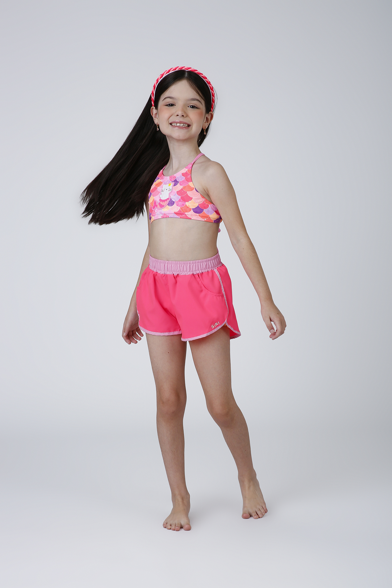 SHORT LETICIA TACTEL MENINAS JUVENIL SIRI KIDS