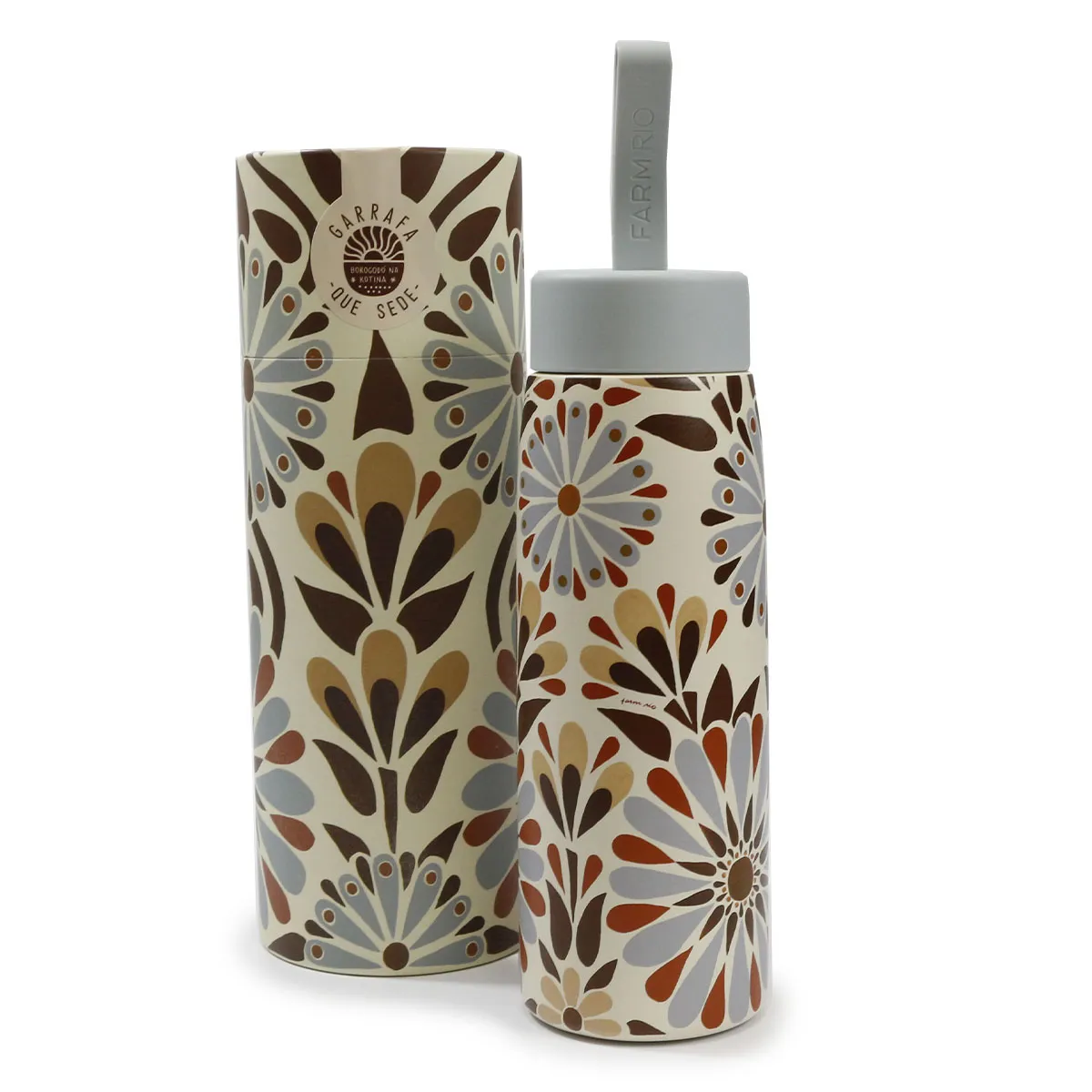 GARRAFA FARM QUE SEDE 500ML DIVERSAS ESTAMPAS - Imagem 2