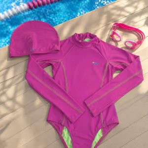 BODY LIVIA C/ TOUCA NATAÇÃO SIRI KIDS UV