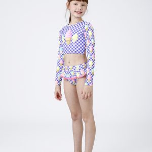 BIQUINI CROPPED ML KIDS BIANCA ICE CREAM SIRI KIDS UV