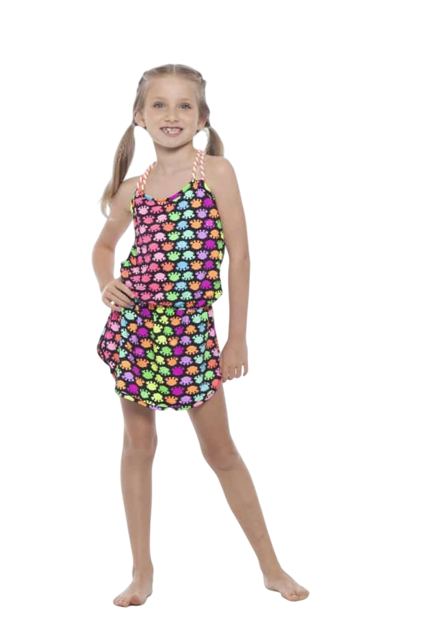 SAIDA PRAIA VESTIDO INFANTIL TEEN SIRI KIDS UV - Imagem 3